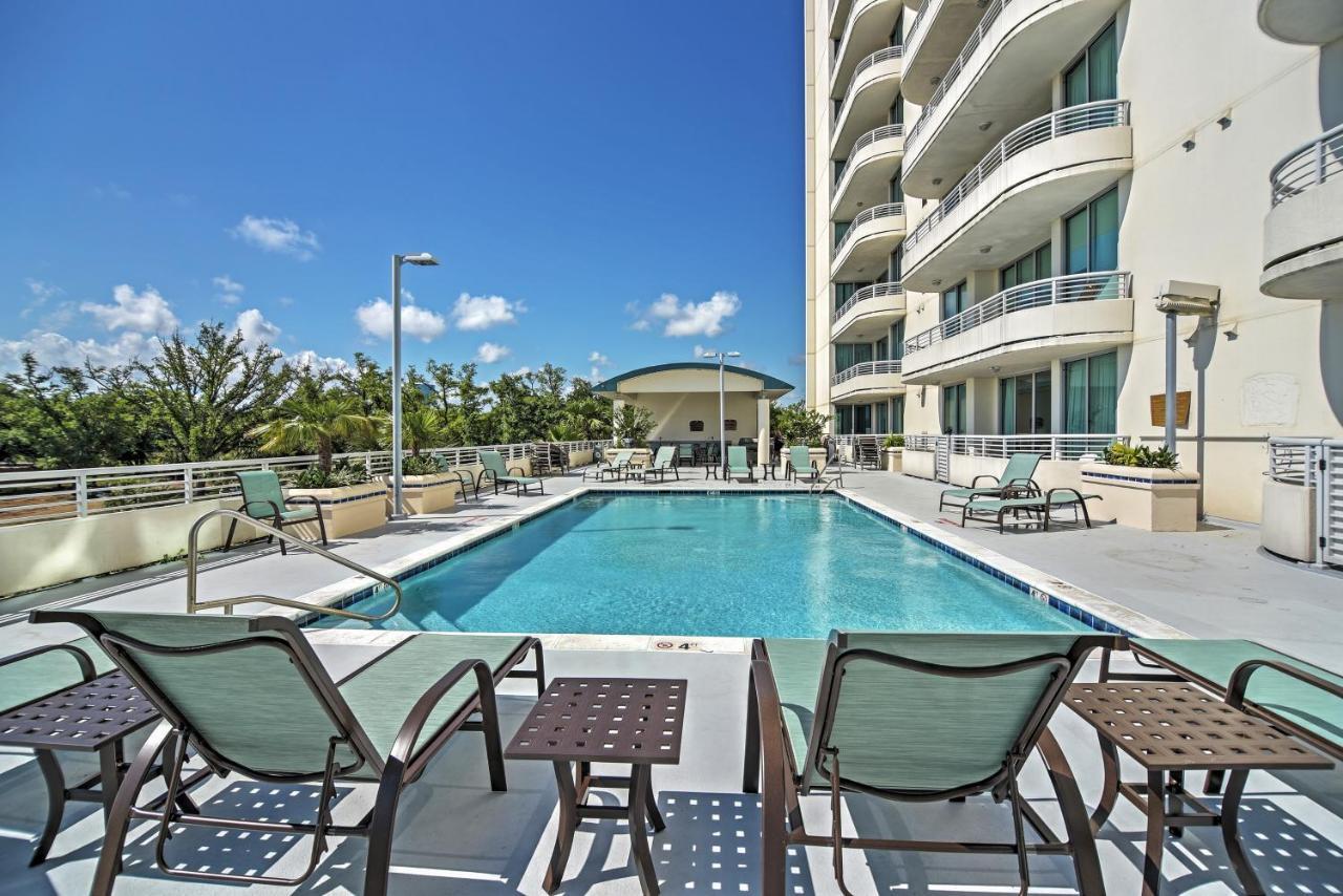 Beachside Biloxi Club Condo Balcony With Ocean View Exterior foto