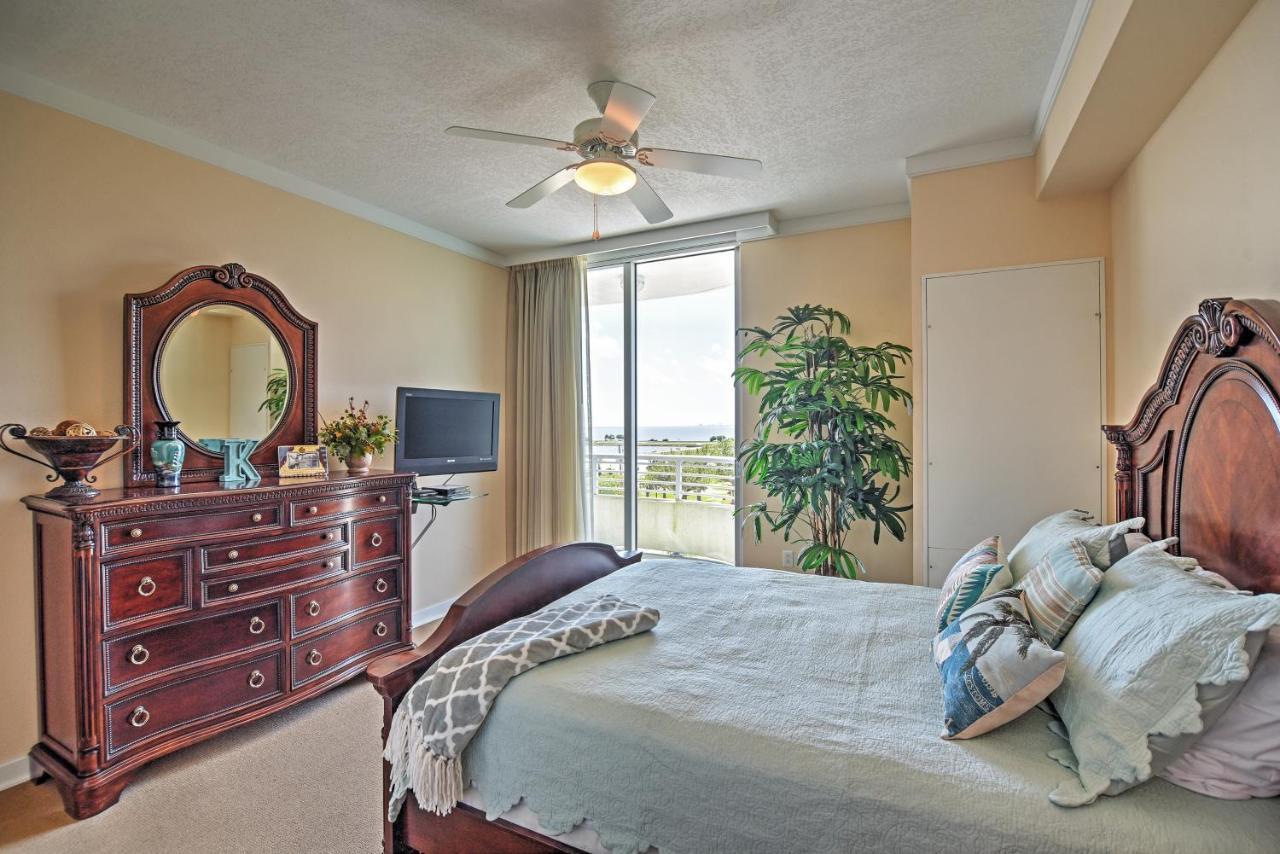 Beachside Biloxi Club Condo Balcony With Ocean View Exterior foto